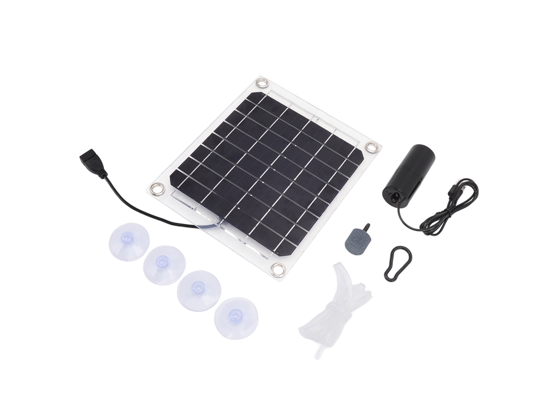 Bomba De Água E Ar Movida A Energia Solar (material De Silício Monocristalino, À Prova D'água Ip65)