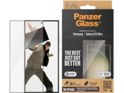 Película de Vidro PANZERGLASS Samsung Galaxy S24 Ultra Ultra-Wide Fit (Outlet Grade A )