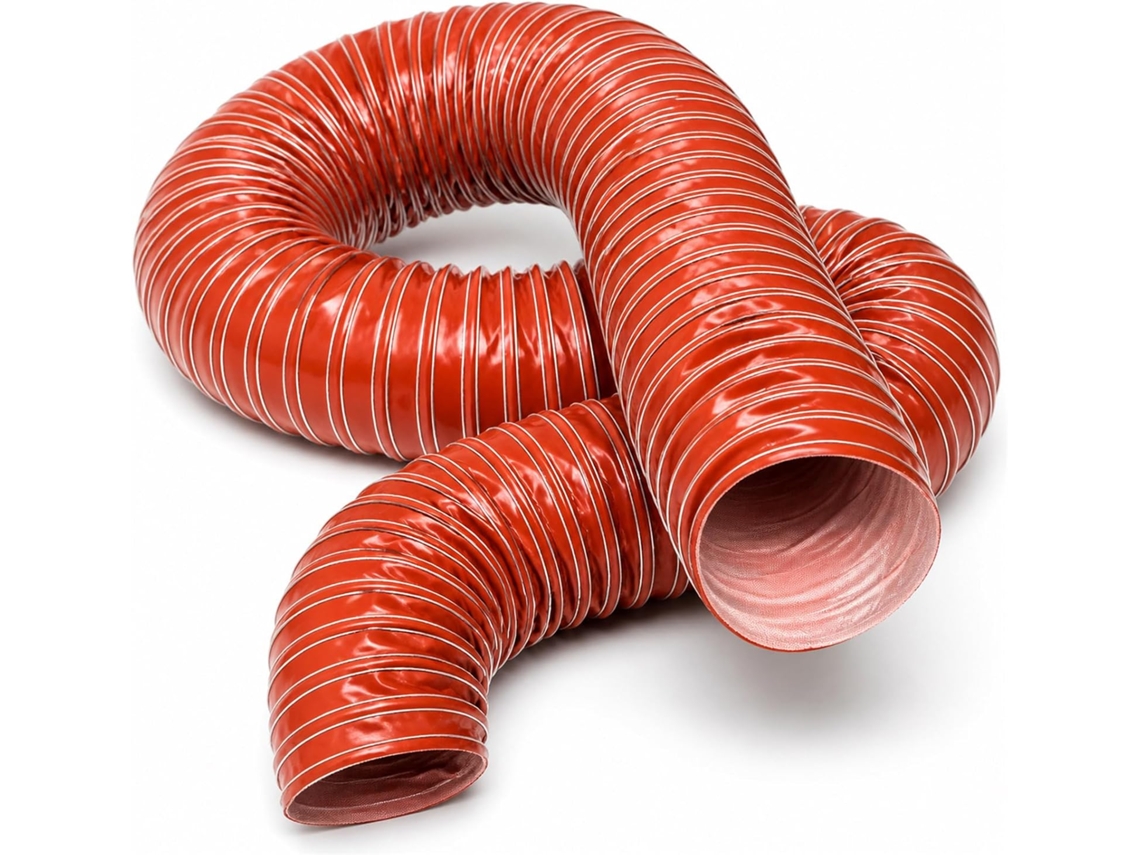 Mangueira de Silicone para Dutos Ar, Duto Entrada Resistente Ao Calor a Altas Temperaturas Exaustão e Venti...