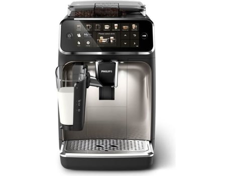 Máquina de café expresso totalmente automática PHILIPS 12 deliciosos tipos de café preparados com grãos frescos visualizador Tft Ep5447/90