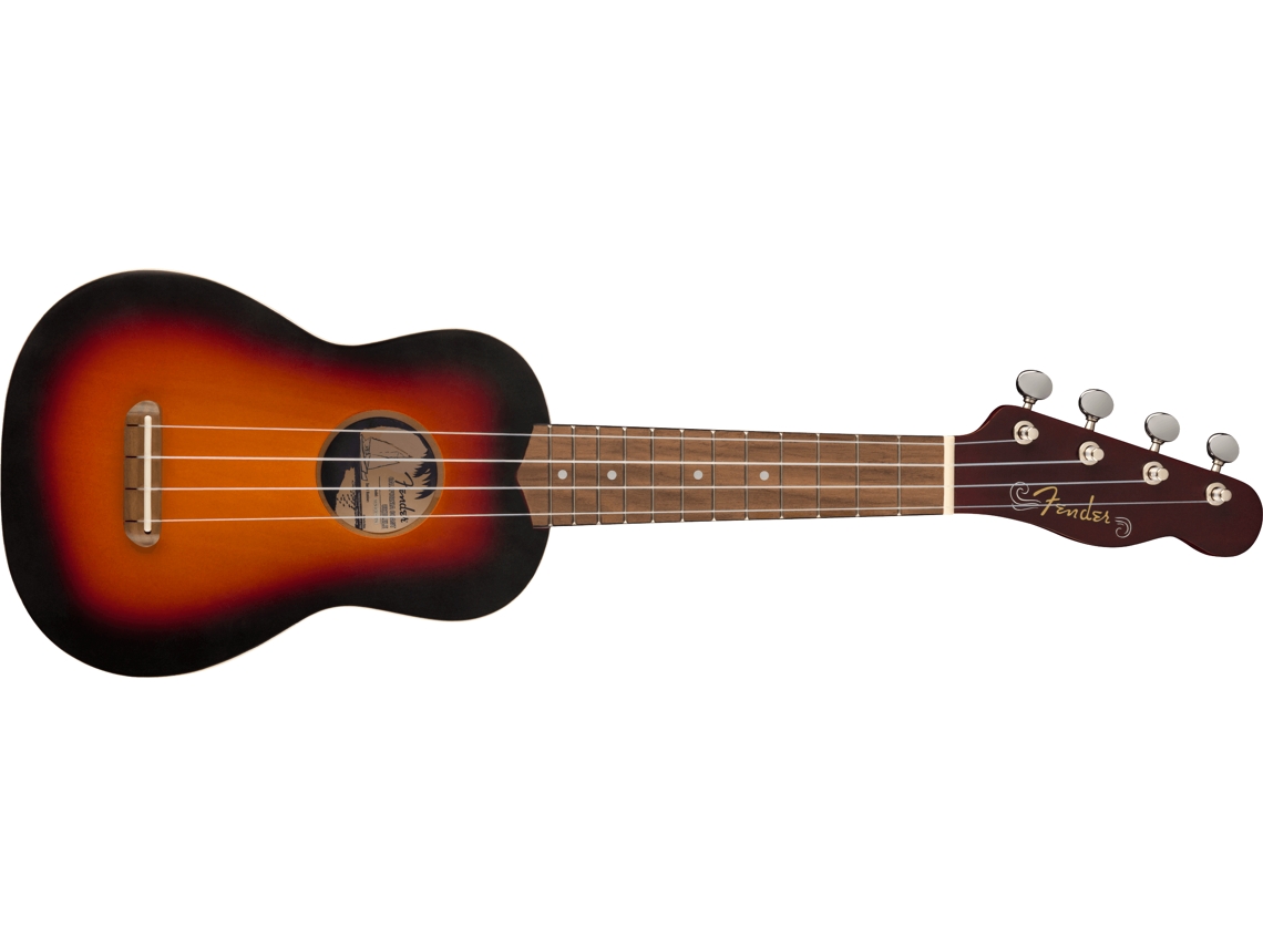 Fender Venice Soprano Ukulele 2Ts Wn