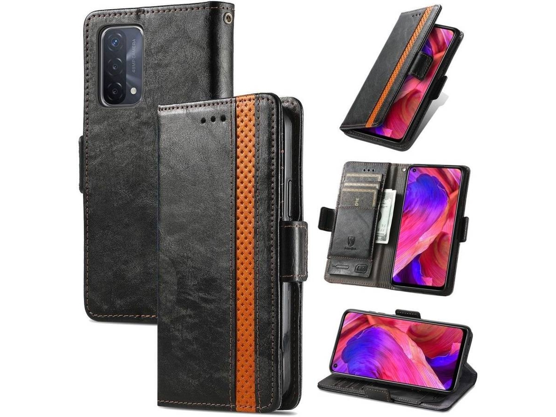Capa Oppo A54 5G, A74 5G, A93 5G HFS HOUSE Business Style Preto