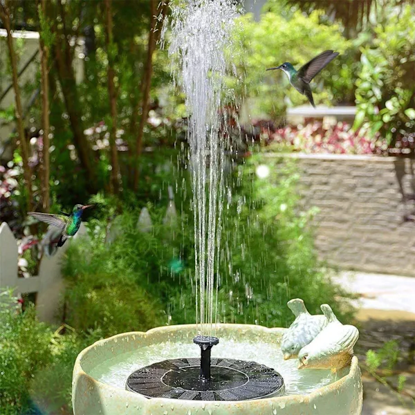 Fonte Solar - Bomba Para Fonte Solar - 13 Cm Preta