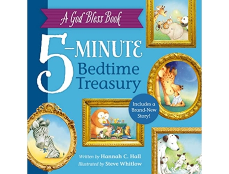 Livro God Bless Book 5Minute Bedtime Treasury de Hannah Hall (Inglês - Capa Dura)