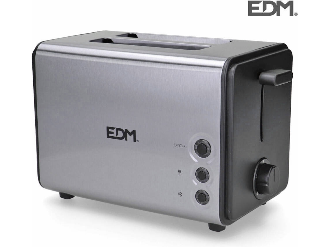 Torradeira Duas Ranhuras Chrome EDM 850W