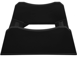 Suporte Ajustável Preto Para Pneus De Carro E Reboque