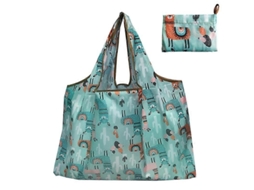 Saco de Compras Reutilizável Dobrável Nylon Frutas Organizador Saco de Compras de Supermercado para Casa GOKOCO