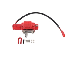 Mali guindaste de Simulação de Metal para Carro Rc Crawler 1/10 Substituição para Scx10 Vermelho