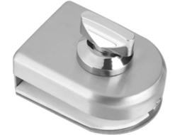 Fechadura De Porta Vidro 10a 12mm, Trinco De Aço Inoxidável Para Box Chuveiro, Botão Giratório Para Abrir Fechar, Ideal
