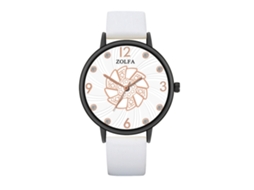 Reloj De Cuarzo Clásico Elegante Estilo Empresarial Para Parejas Unisex Regalo (blanco)