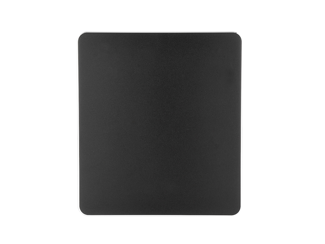 Aetheria mouse Pad de Alumínio Bilateral Anti derrapante para Jogos e Pc Controle Preciso Preto