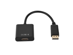 Cabo De Conversão (dp Para Vídeo Hd Hdmi) Preto