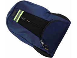 Mochila para ferramentas, mochila para laptop em tecido Oxford 1680D com diversos compartimentos, capacidade de carga de 15 kg, design diferenciado.