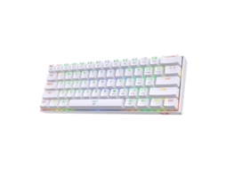 Teclado Mecânico Compacto Para Jogos Vitality Rgb Led Usb De 61 Teclas Com Fio 60 Hot Swap W Slowmoose