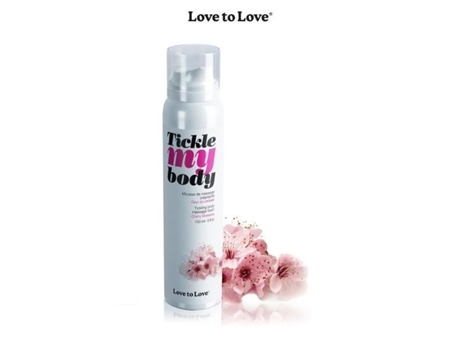 Espuma de Massagem Crepitante Cereja LOVE TO LOVE