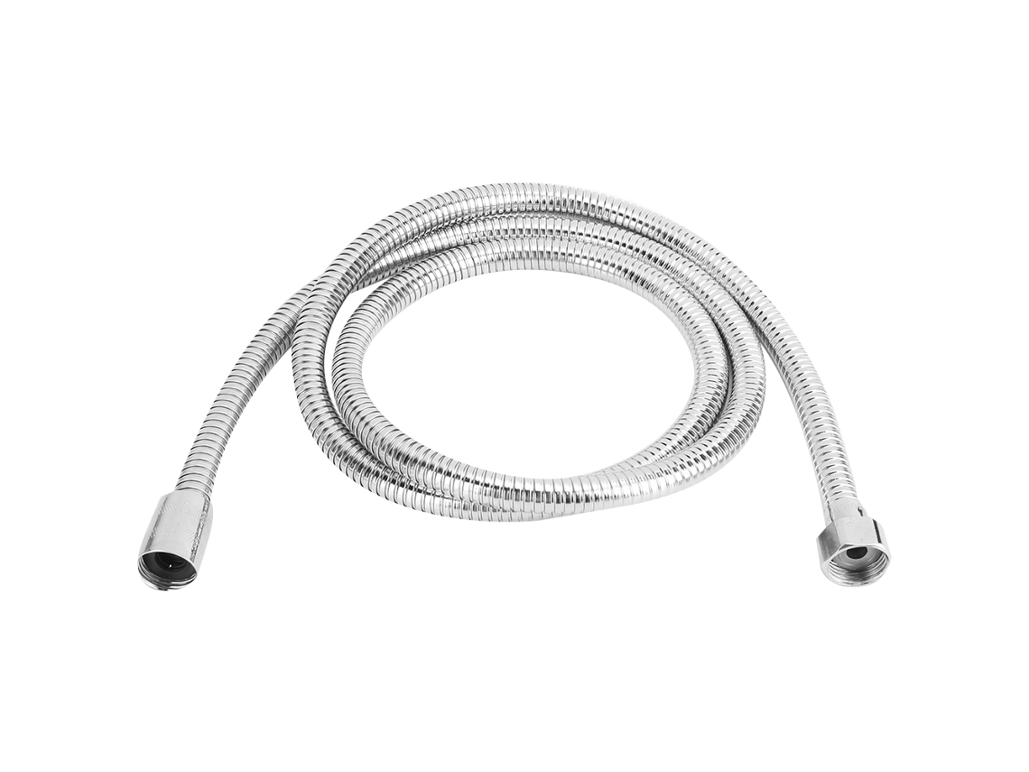 Mangueira de Chuveiro de Aço Inoxidável 1,5m Rosca G1/2 S/MARCA