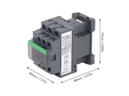 Laxiscreed Contator Ac Com 1no E 1nc, Bobina De 9a 380v E Contactos De Prata