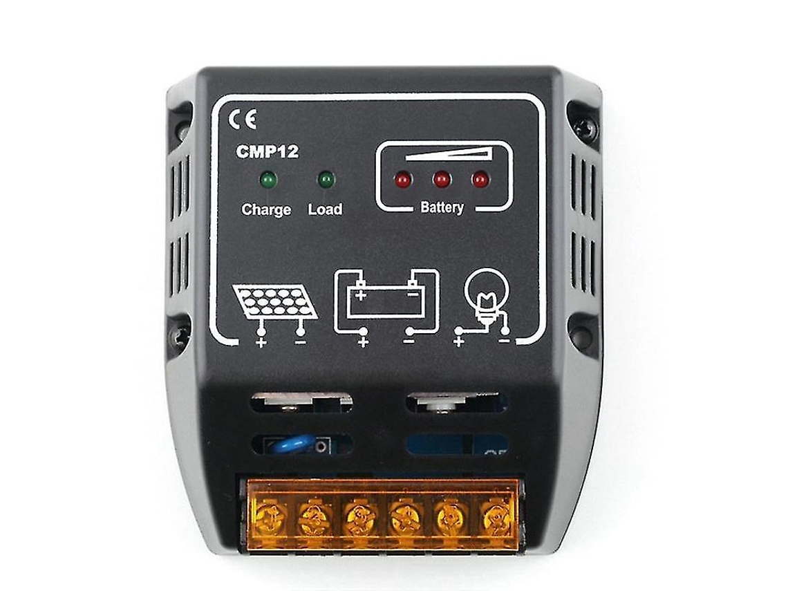 Sistema Solar Cmp12 20a 12v/24v, Monólogo Fotovoltaico, Pwm Olysi Shop