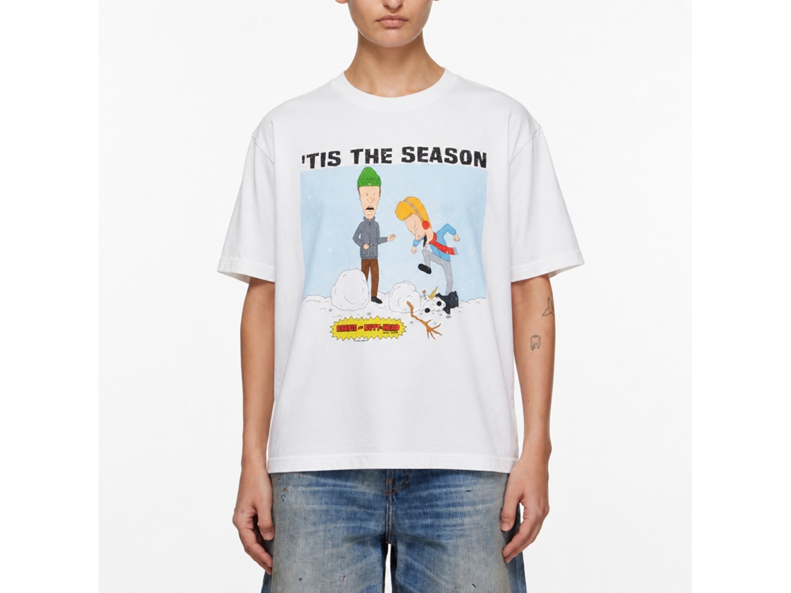 Beavis And Butt-head Tis The Season T-shirt Classic Unisex Adults Size:xl