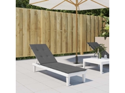 Vidaxl Almofadão Para Cadeira De Terraço (75+105)x50x4 Cm Antracite