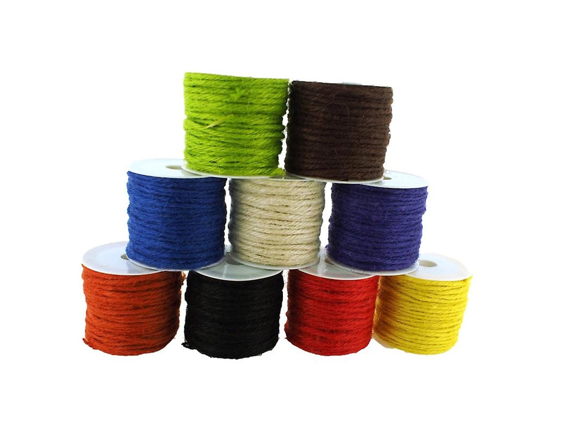 9Pcs Cabo de Tricô de 2Mm ALLINLESS