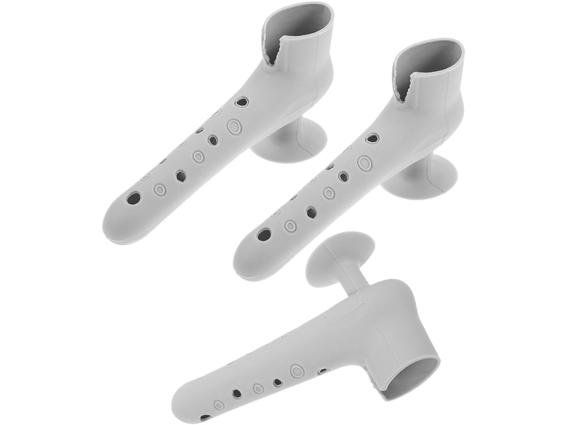 Abaodam Conjunto De 3-protetores Puxador Porta Em Silicone Com Ventosa Para Salas Estar E Jantar, Antiestáticos