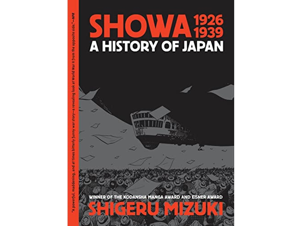Livro Showa 19261939 de Shigeru Mizuki (Inglês)