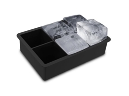 Jia Molde Para Cubos De Gelo/chocolate/gelatina, Xl, Preto