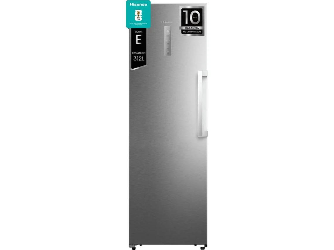 Arca Vertical HISENSE Kitchen Fit FT3K310SAIE1 (No Frost - 185.6 cm - 312 L - Inox)
