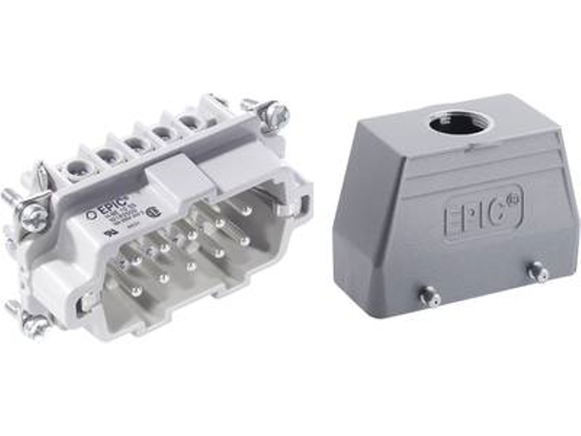 Conjunto de conectores Lappkabel Epic®kit H Be 10 75009640 10 parafusos Pe 1 conjunto (75009640)