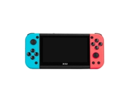 Console de Jogos Portátil X52 Hd de 5,1 Polegadas com Jogos Clássicos Retrô Integrados e Reprodutor de Áudio e Vídeo. GOKOCO