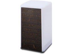 Luminária De Mesa A Bateria Com Estampa Hieróglifos Egípcios Antigos, Ideal Para Leitura Em Escritórios E Quartos