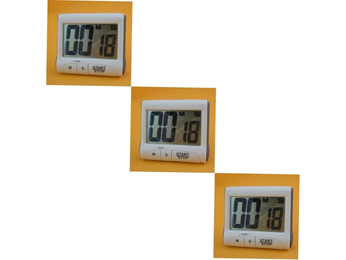 Despertador - Possui Um Grande Visor Lcd E Um Sistema De Alarme Potente, Facilitando A Leitura E O Reconhecime