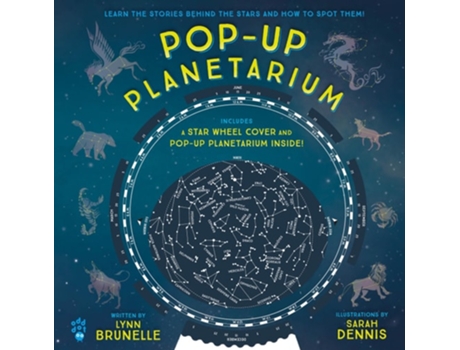 Livro Pop-Up Planetarium de Lynn Brunelle (Inglês - Capa Dura)