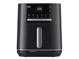 Fritadeira sem Óleo 2 em 1 BRAUN Air Fryer Multifry 5 HF5050BK (6 L - Preto)