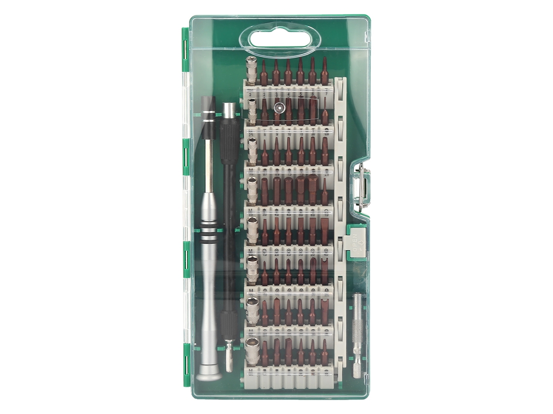Kit De Bits De Parafusadeira De Aço Durável 60 Em 1 Para Reparos Com Precisão