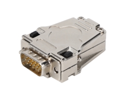 Conector Serial Db15p 15 Pines Macho Caixa Metálica S/MARCA