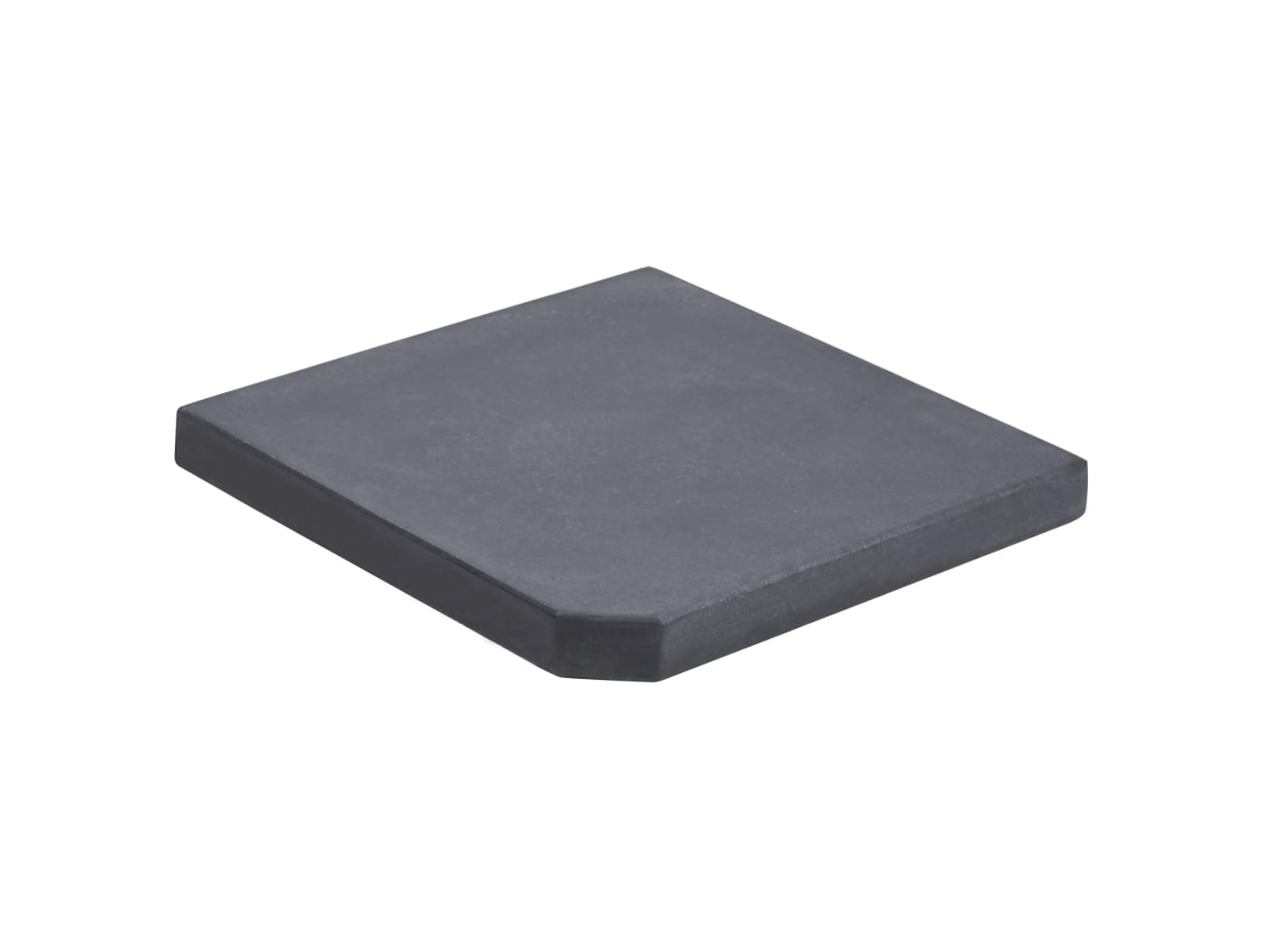 Base para guarda-sol VIDAXL Black Granito (47 x 47 x 4.5 cm)