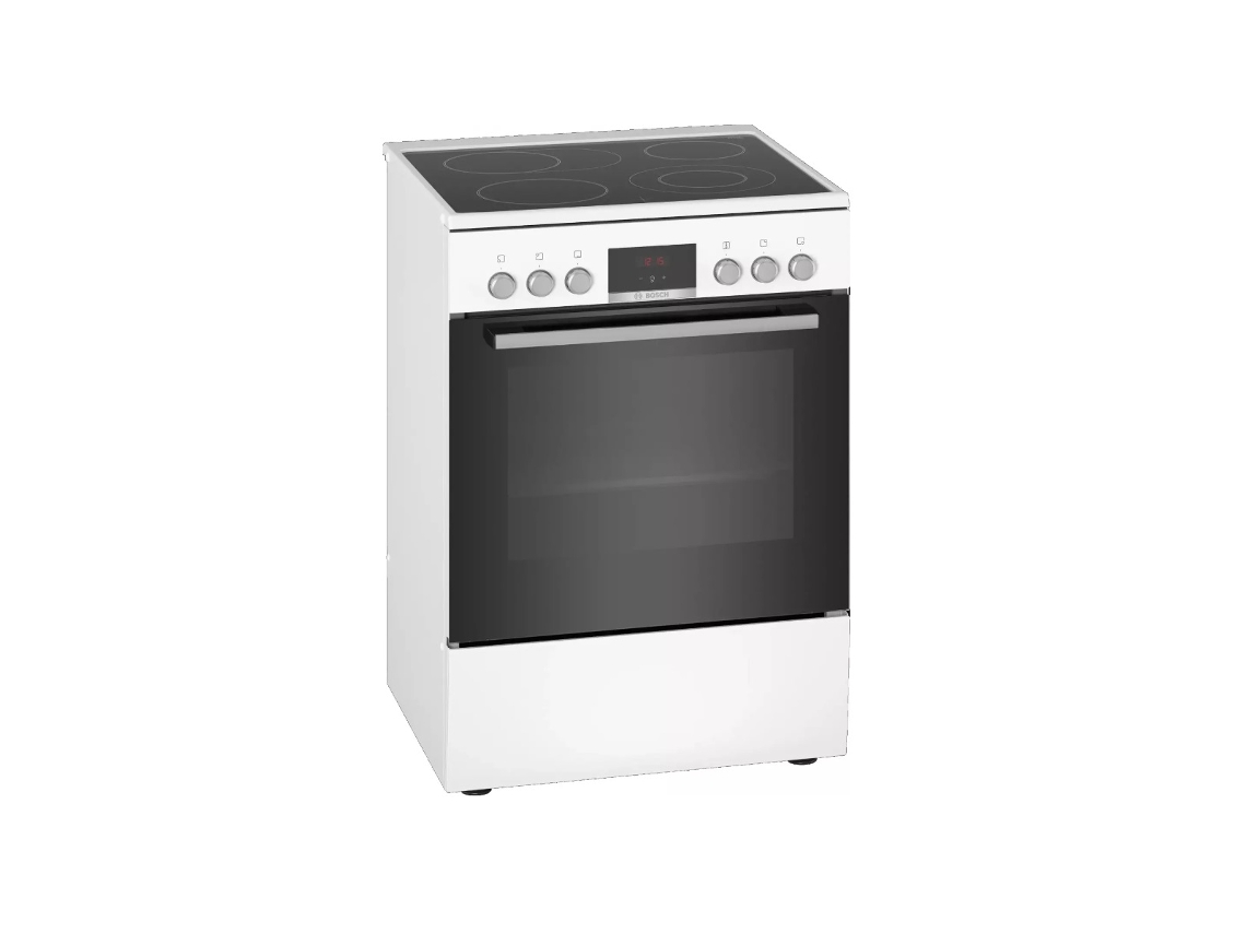 Fogão Vitrocerâmico 66L 4 Queimadores Branco Hkr39C220 BOSCH