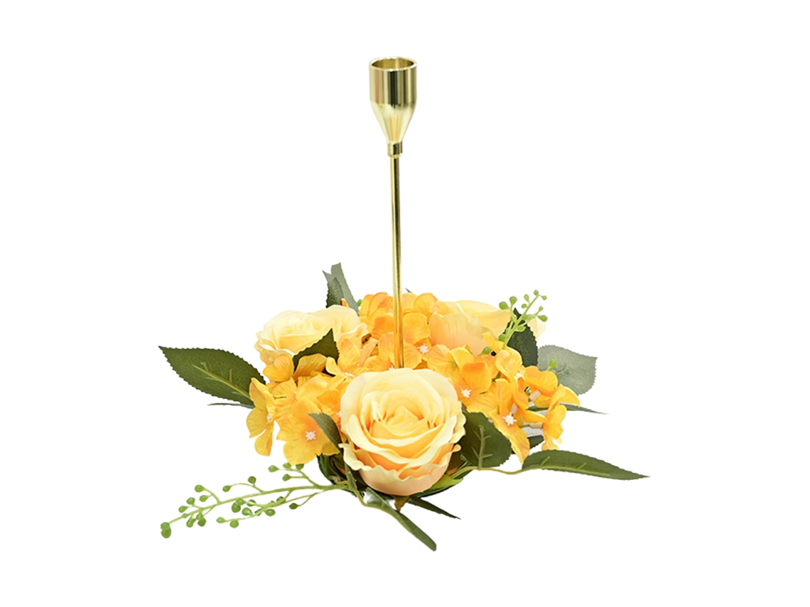 Vela em Guirlanda para Decoração de Mesa Natal e Casamentos LAXISCREED