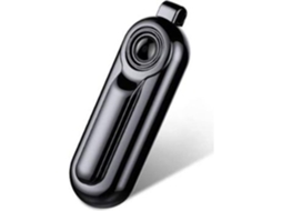 Lurelia Gravador De Vídeo Digital 128gb Com Usb Recarregável, Redução De Ruído, Vídeo 1080p Para Aulas, Palestras, Entrevistas - Preto