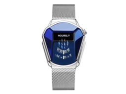 Relógio de Quartzo Masculino MDUG (branco e Azul Milan)