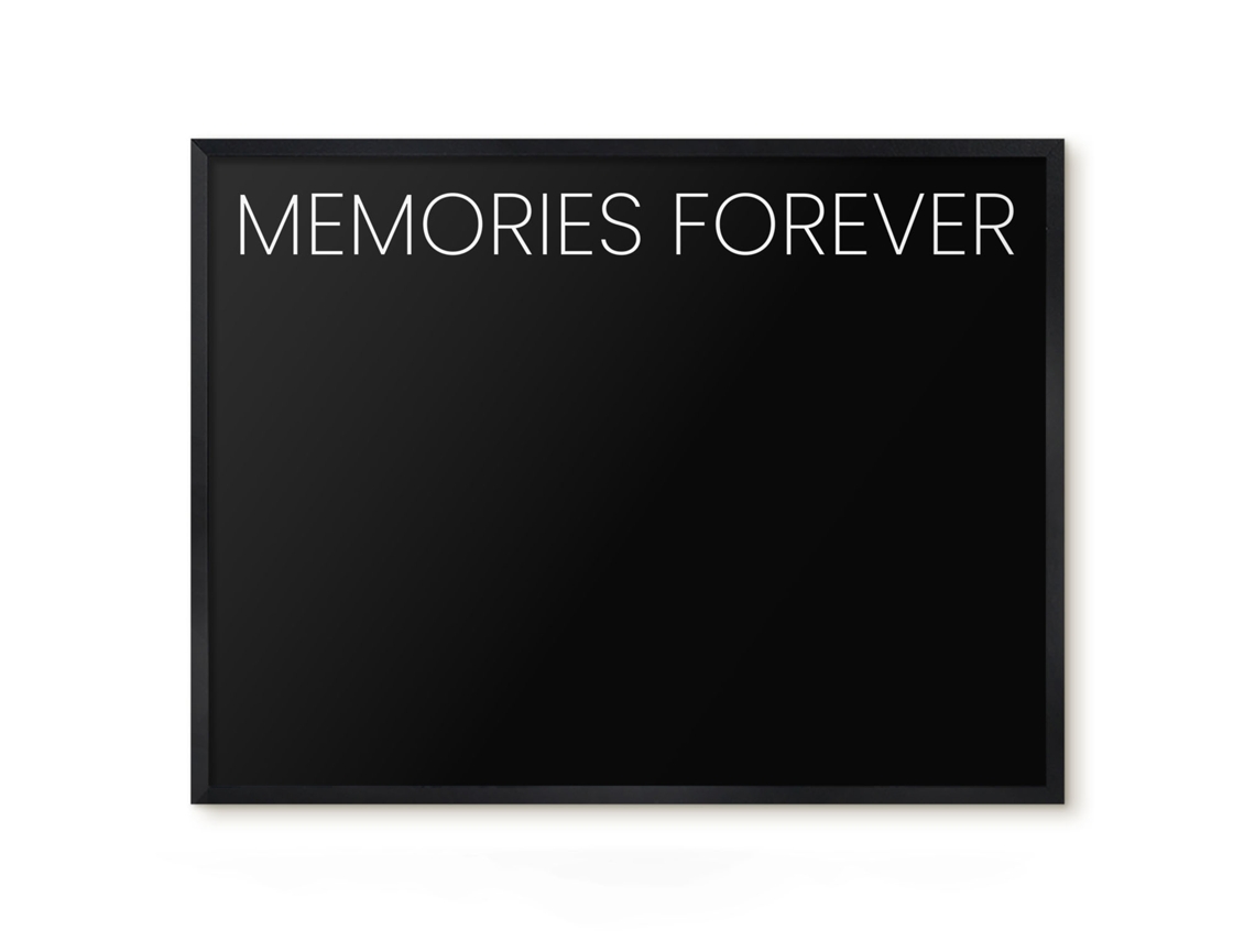 Magnetic Glass Board Memories Forever For The Hall Espelharte (80x60 Cm)