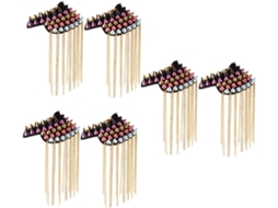 Ombreiras Isolantes, Acessórios De Moda Para Fantasias, Ombreiras Com Franjas E Borlas Em Liga Metálica