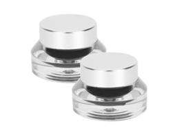 2pcs Creme De Sobrancelha E Eyeliner Focallure, À Prova D'água, Longa Duração, Textura Cremosa Suave