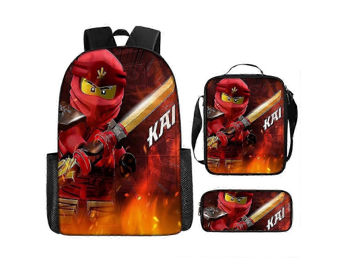 Mochila Ninjago, Mochila Escolar Ninjago, Mochila De Desenho Animado, Mochila De Anime, Bolsa De Ombro, Estojo Para Lápis, 16 - Hd
