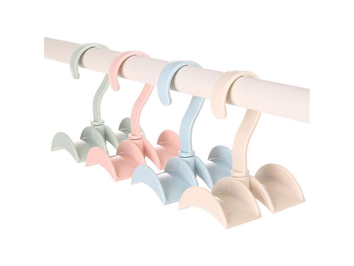 Holder De Bolsos, 4 Ganchos Para Mochilas Cinturones Bufandas, Diseño Curvo Extendido, Material Ps, Duradero Y Ecológico