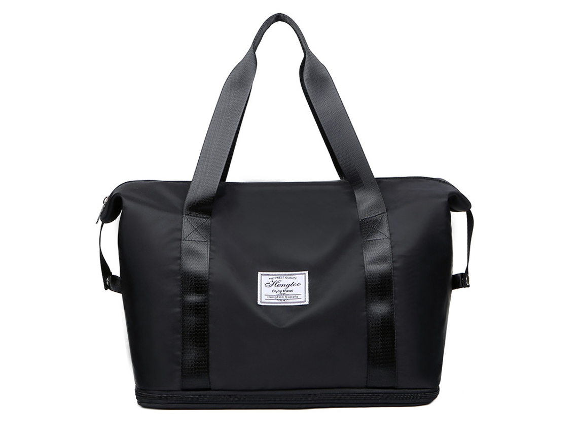 Mochila Preta De Grande Capacidade Para Atividades Ao Ar Livre, Fitness E Viagens.