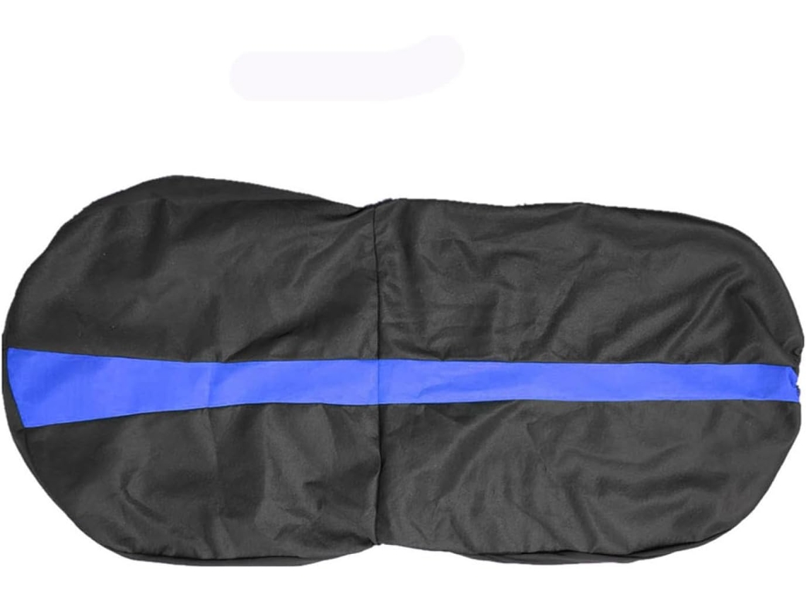 Conjunto De 9 Peças De Capas Para Bancos De Carro, Proteção Completa E Decoração Interior, Azul.