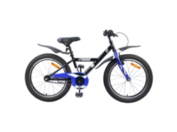 Vidaxl Bicicleta Infantil 20 Polegadas Para 6-11 Anos Preto